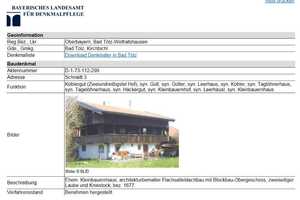 Ferienhaus Toelzer Land Bad Tölz Buitenkant foto
